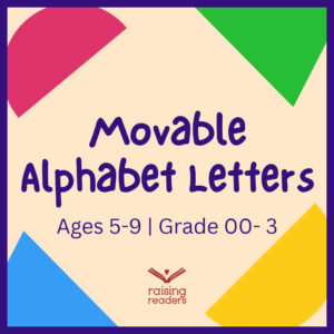 Raising Readers Movable Alphabet Letters